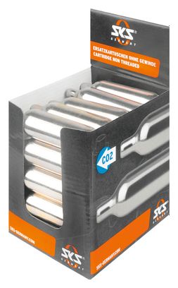 SKS 25 pezzi senza filettatura Cartucce CO2 per airchamp pro 16 G