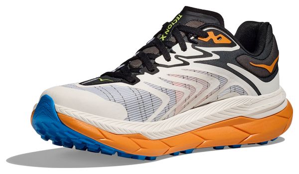 Hoka One One Tecton X 2 White Orange Men's Trail Shoes | Alltricks.com