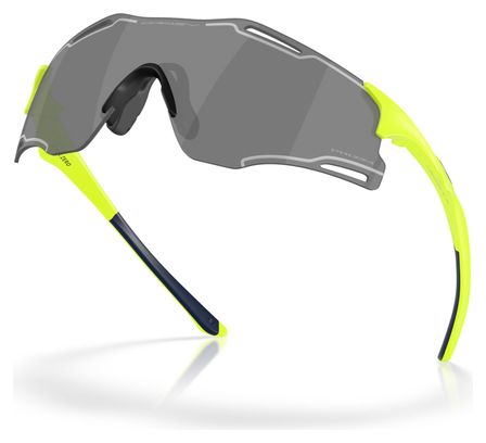 Oakley Cybr Zero Matte Retina Burn/Prizm Black Sunglasses (OO9512D-1039)