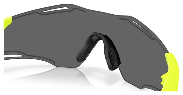 Oakley Cybr Zero Matte Retina Burn/Prizm Black Sunglasses (OO9512D-1039)