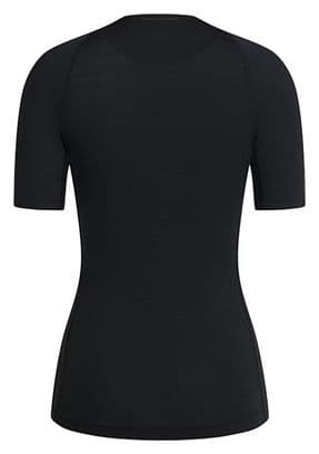 BaseLayer Kurzarm <p>Trikot</p>Damen Rapha Merino Schwarz