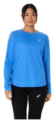 Maillot manches longues Asics Core Run Bleu Femme