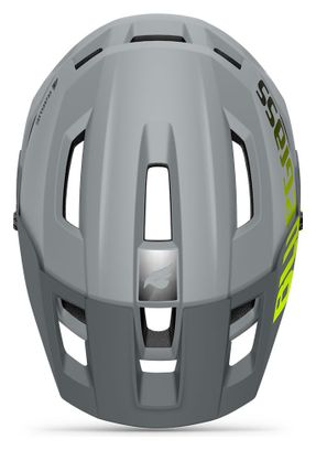 Bluegrass Rogue Core Mips MTB Helm Grau Gelb Fluo Matte 2021