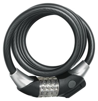 Abus Spiral 1450/185 Antitheft Cables + TexKF Support