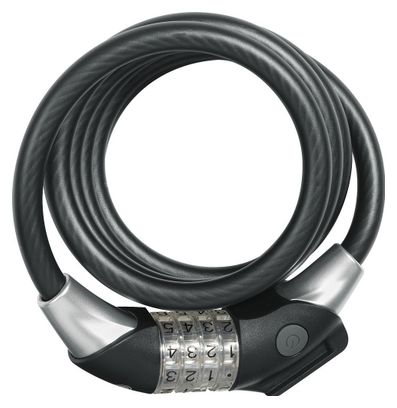 Câble Antivol Abus Spiral 1450/185 + Support TexKF