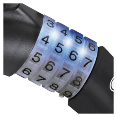Câble Antivol Abus Spiral 1450/185 + Support TexKF