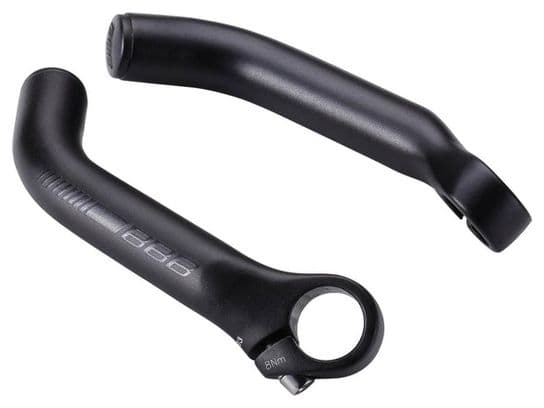 BBB Classic Curved Black Handlebar Ends