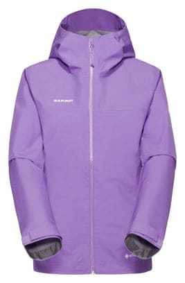 Wasserdichte Jacke Mammut Crater Light Hs Hooded Violet Women