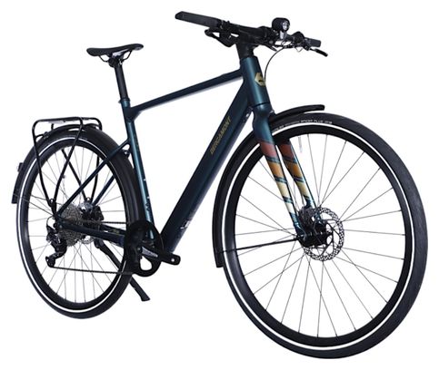 Vélo Ville Electrique Bergamont E-Sweep Tour Shimano Deore 10V Mahle 250Wh Vert 2023 - Vélo d'Exposition