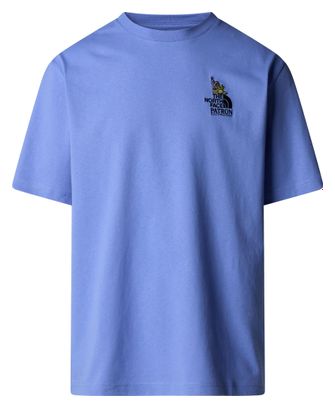 Camiseta The North Face Clean Trails Oversize Unisex Azul