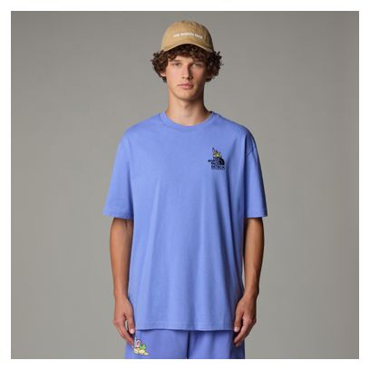 Camiseta The North Face Clean Trails Oversize Unisex Azul