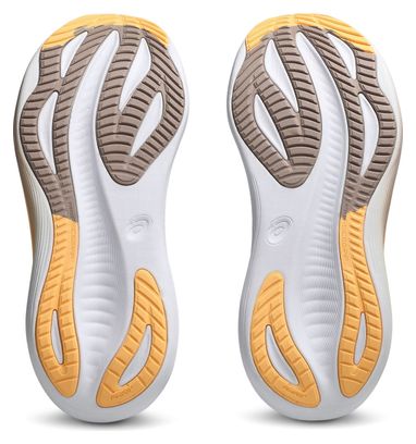Asics Gel-Nimbus 27 hardloopschoenen wit/oranje dames