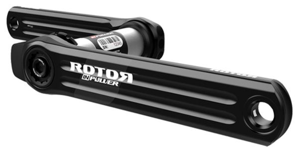 Coppia di pedivelle Rotor Power Sensor Inpower Road V3 con montaggio diretto nero