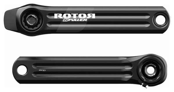 Coppia di pedivelle Rotor Power Sensor Inpower Road V3 con montaggio diretto nero