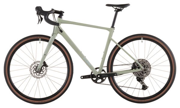 Cube Nuroad Pro Gravel Bike Shimano Cues 11S 700 mm Pea Green 2026