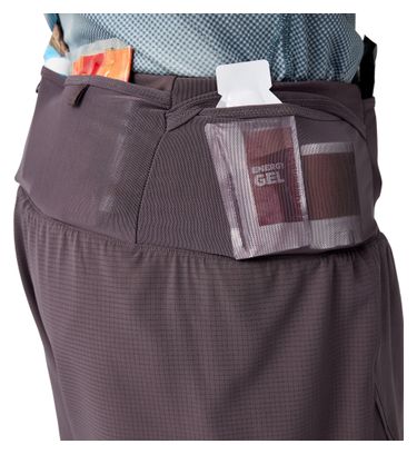 Pantalones cortos 2 en 1 Brooks High Point 2.0 Gris Hombre
