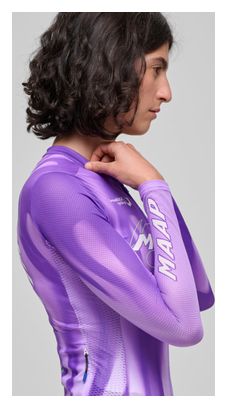 Maillot de manga larga Maap WorldTour 26 Pro Air 3.0 morado para mujer