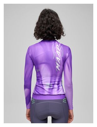Maillot de manga larga Maap WorldTour 26 Pro Air 3.0 morado para mujer