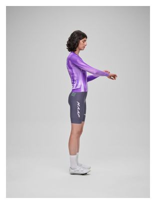 Maillot de manga larga Maap WorldTour 26 Pro Air 3.0 morado para mujer