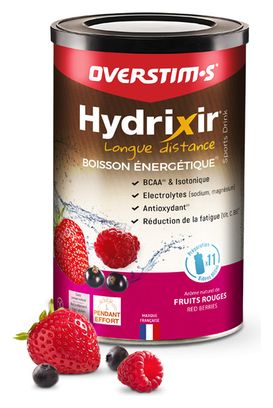 Overstims Hydrixir Bebida Energética de Bayas Rojas de Larga Distancia 600g