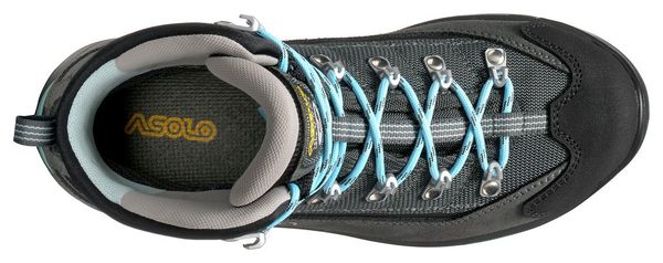 Chaussures de Randonnée Asolo Finder Pro GV Gris/Bleu Femme