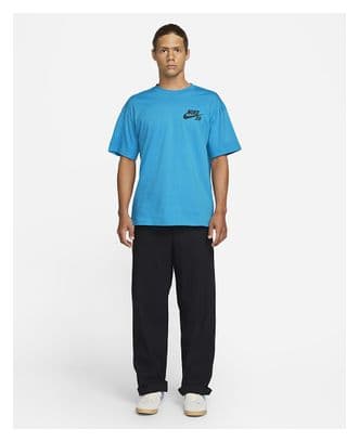 Tee-shirt Nike SB Bleu 