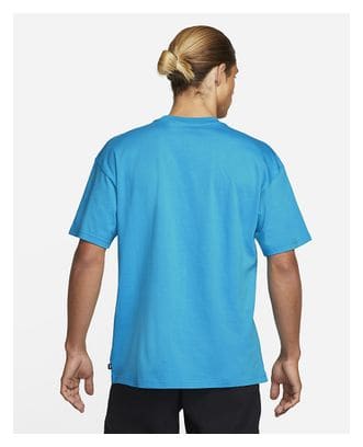 Tee-shirt Nike SB Bleu 