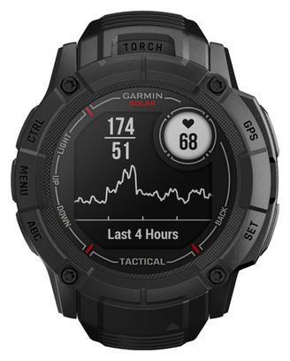 Montre GPS Garmin Instinct 2X Solar - Tactical Edition Noir