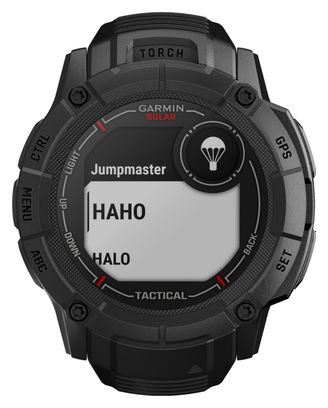 Montre GPS Garmin Instinct 2X Solar - Tactical Edition Noir