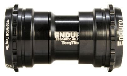 Boîtier de pédalier Enduro Bearings TorqTite BB A/C SS-PF30-BB386-Black