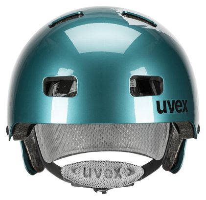 Uvex Kid 3 Silver/Blue Children's Helmet