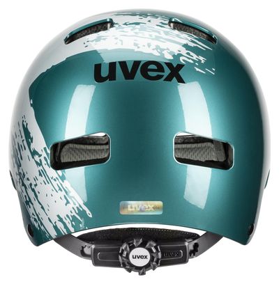 Uvex Kid 3 Silver/Blue Children's Helmet