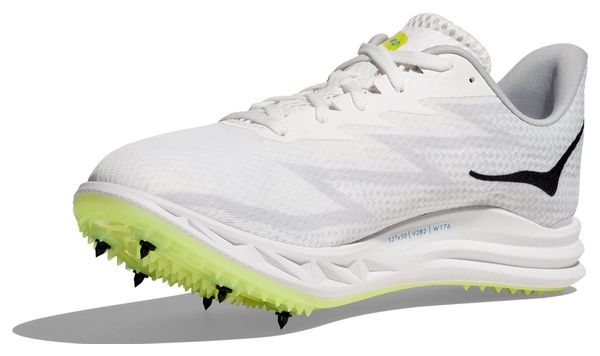 Zapatillas de Atletismo Unisex Hoka One One Crescendo MD Blanco Amarillo