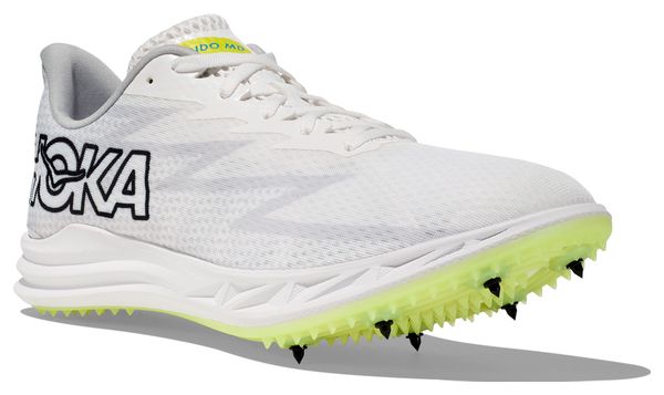 Zapatillas de Atletismo Unisex Hoka One One Crescendo MD Blanco Amarillo