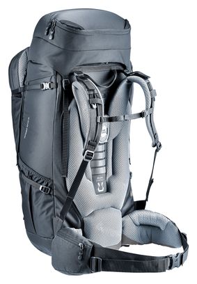 Sac De Voyage 60L Tout Léger Avec 2 Roues - Noir Et Gris, Ultra Pratique Pour Le Week-end