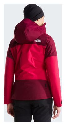 Giacca impermeabile The North Face Jazzi Gore-Tex rossa da donna