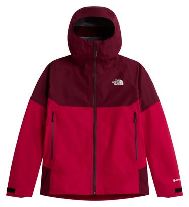 Giacca impermeabile The North Face Jazzi Gore-Tex rossa da donna