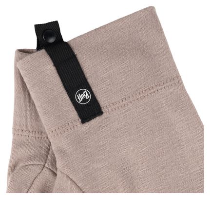 Buff Merino Midweight Lilac Ice Long Gloves