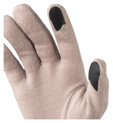 Buff Merino Midweight Lilac Ice Long Gloves