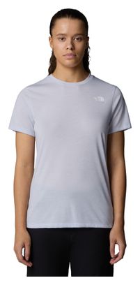 The North Face Women's Foundation Vertical Graphic Grey Technical T-Shirt