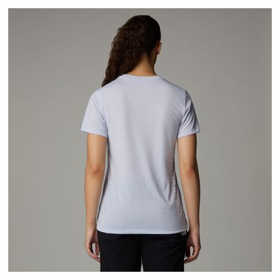 The North Face Women's Foundation Vertical Graphic Grey Technical T-Shirt