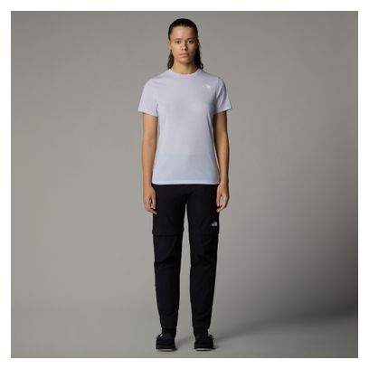 The North Face Women's Foundation Vertical Graphic Grey Technical T-Shirt