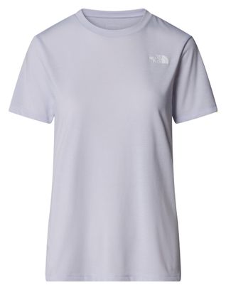 The North Face Women's Foundation Vertical Graphic Grey Technical T-Shirt