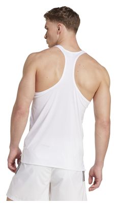 Adidas Performance Adizero Archive Tank Top White Man