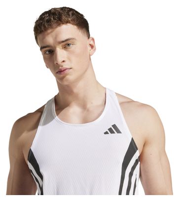 Adidas Performance Adizero Archive Tank Top White Man | Alltricks.com