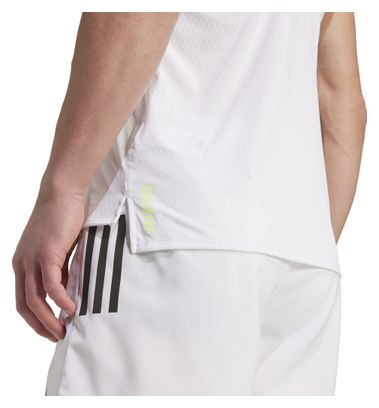 Adidas Performance Adizero Archive Tank Top White Man