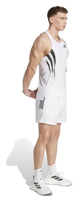 Adidas Performance Adizero Archive Tank Top White Man