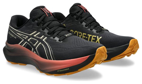 Scarpe da corsa Asics GT-2000 14 GTX Nero/Rosa/Arancione Donna