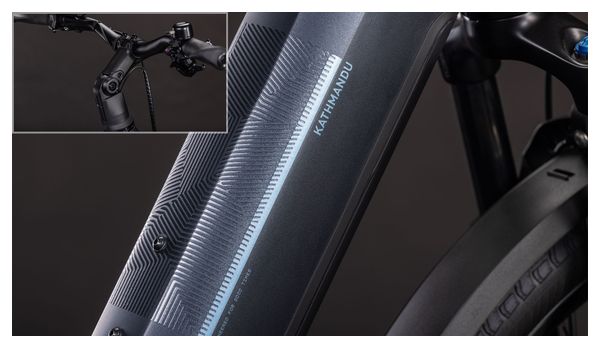 VTC Électrique Cube Kathmandu Hybrid One 800 Easy Entry Shimano Cues 10V 800 Wh 700 mm Gris Metallic 2026