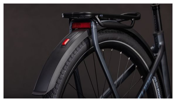 VTC Électrique Cube Kathmandu Hybrid One 800 Easy Entry Shimano Cues 10V 800 Wh 700 mm Gris Metallic 2026